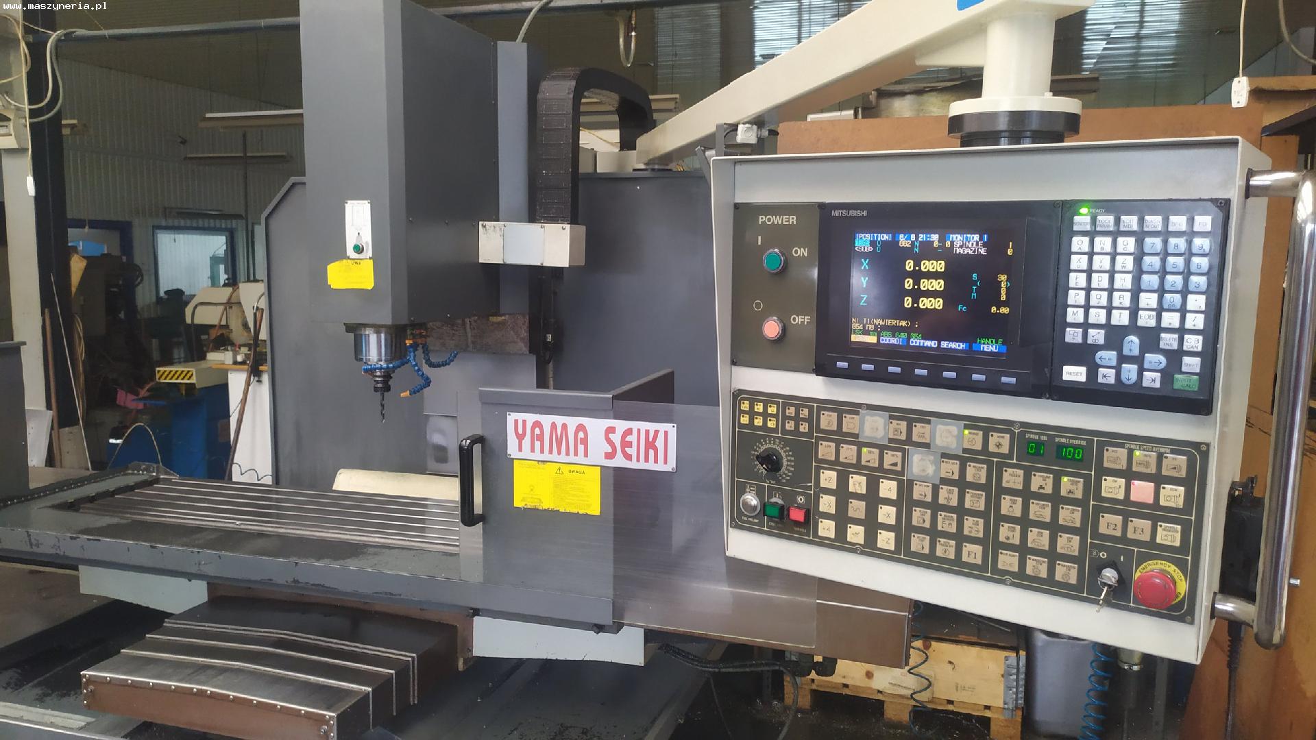 Fresatrice a banco fisso CNC MAGNUM YAMA SEIKI BT-1300 in vendita - foto 3